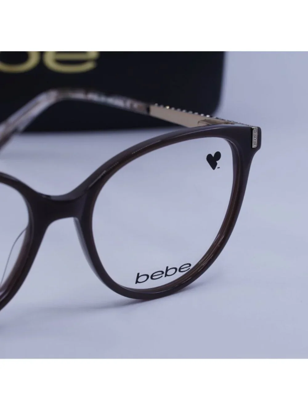 Bebe BB5215 232 Round Eyeglasses 52mm – Mink